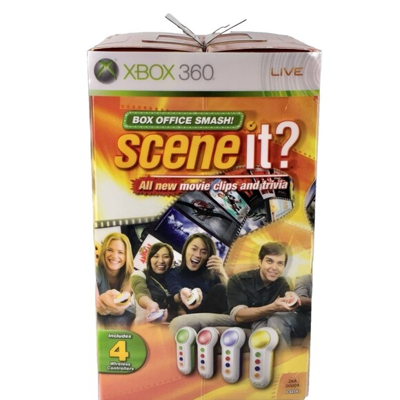 Scene It? Box Office Smash Trivia 2008 Microsoft Xbox 360 New Factory Sealed - Picture 5 of 8